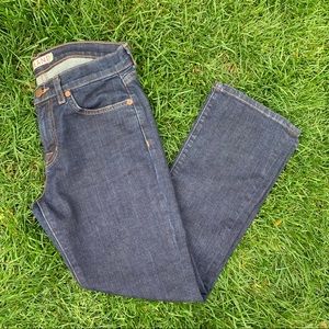 J Brand Pure Dark Wash Flare Jeans